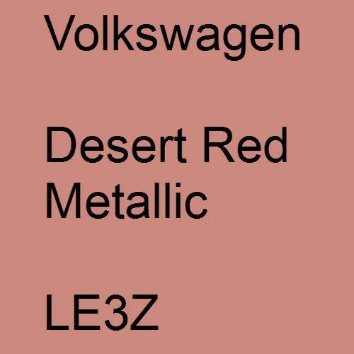 Volkswagen, Desert Red Metallic, LE3Z.